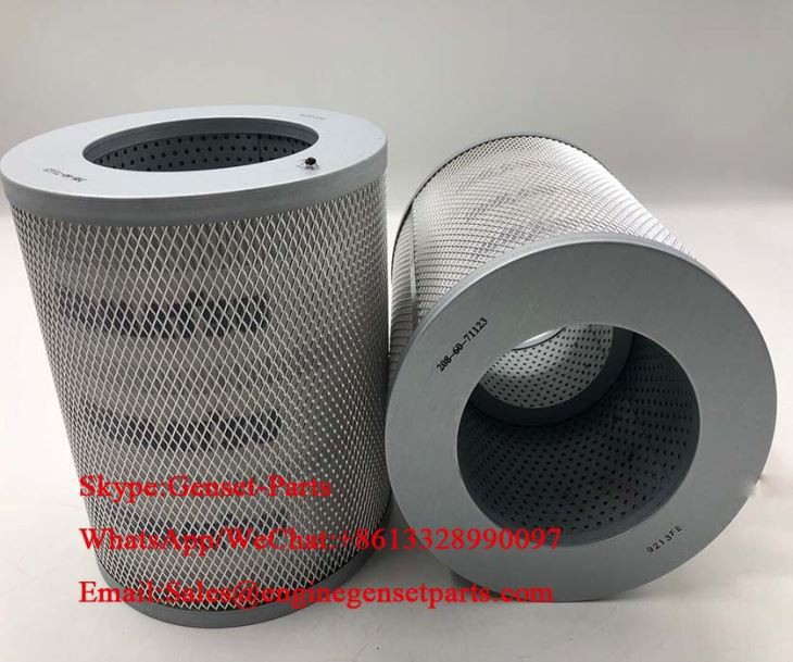Filtre hydraulique Komatsu 208-60-71123 2086071123